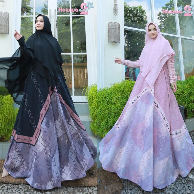 Maura.Set Syari by hawwa aiwa