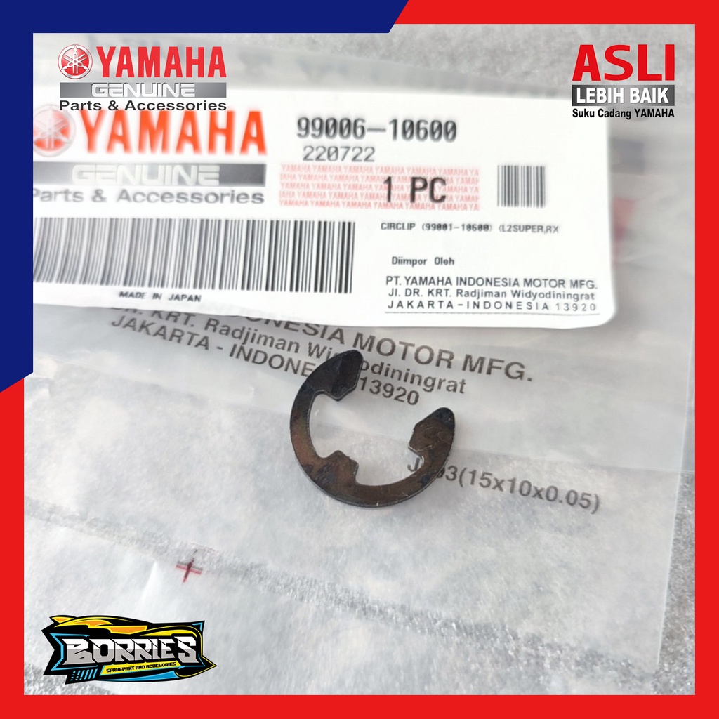 CLIP KLIP AS PEDAL OPERAN GIGI RX KING ASLI ORI YAMAHA 99006-10600