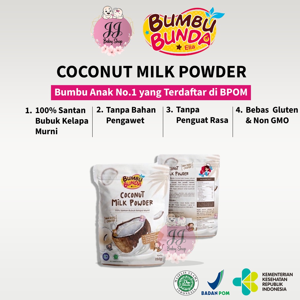 

Bumbu Bunda Coconut Milk Powder-Santan Bubuk