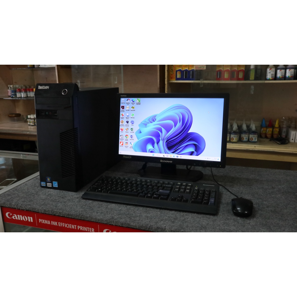 PC Komputer Build Up CPU ThinkCentre Lenovo Core i3 3220 4GB 500GB