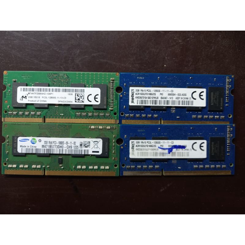 Ram ddr3L ddr3 2gb
