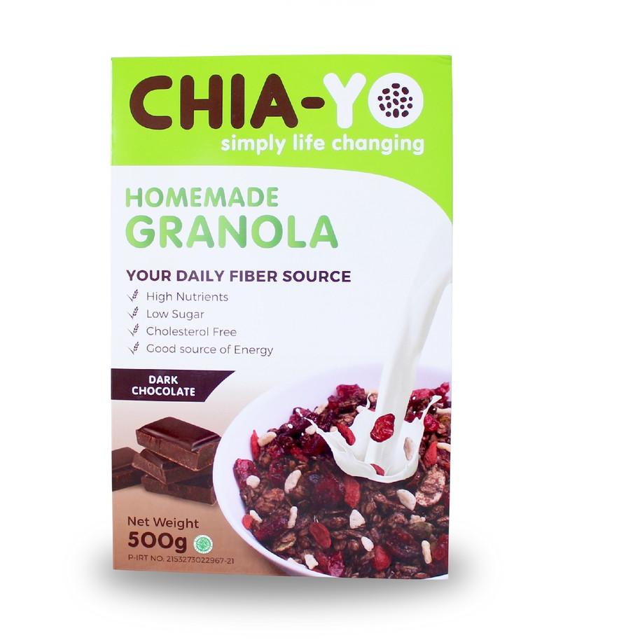 

limited STOCK!Chiayo Granola Dark Chocolate 500gr|KD4