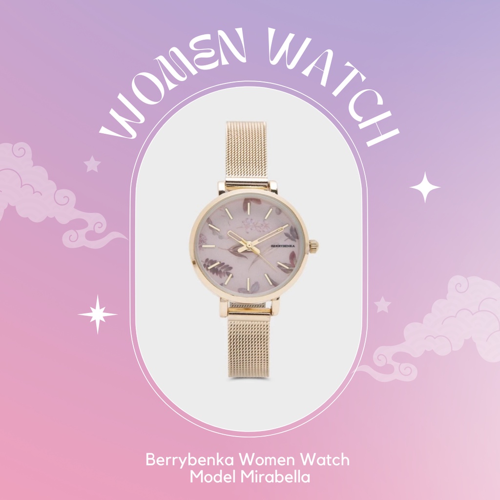 Jam Tangan Wanita Berrybenka Model Mirabella