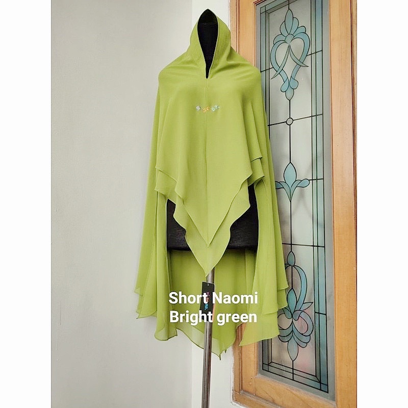 SALE sisesa khimar short naomi bright green