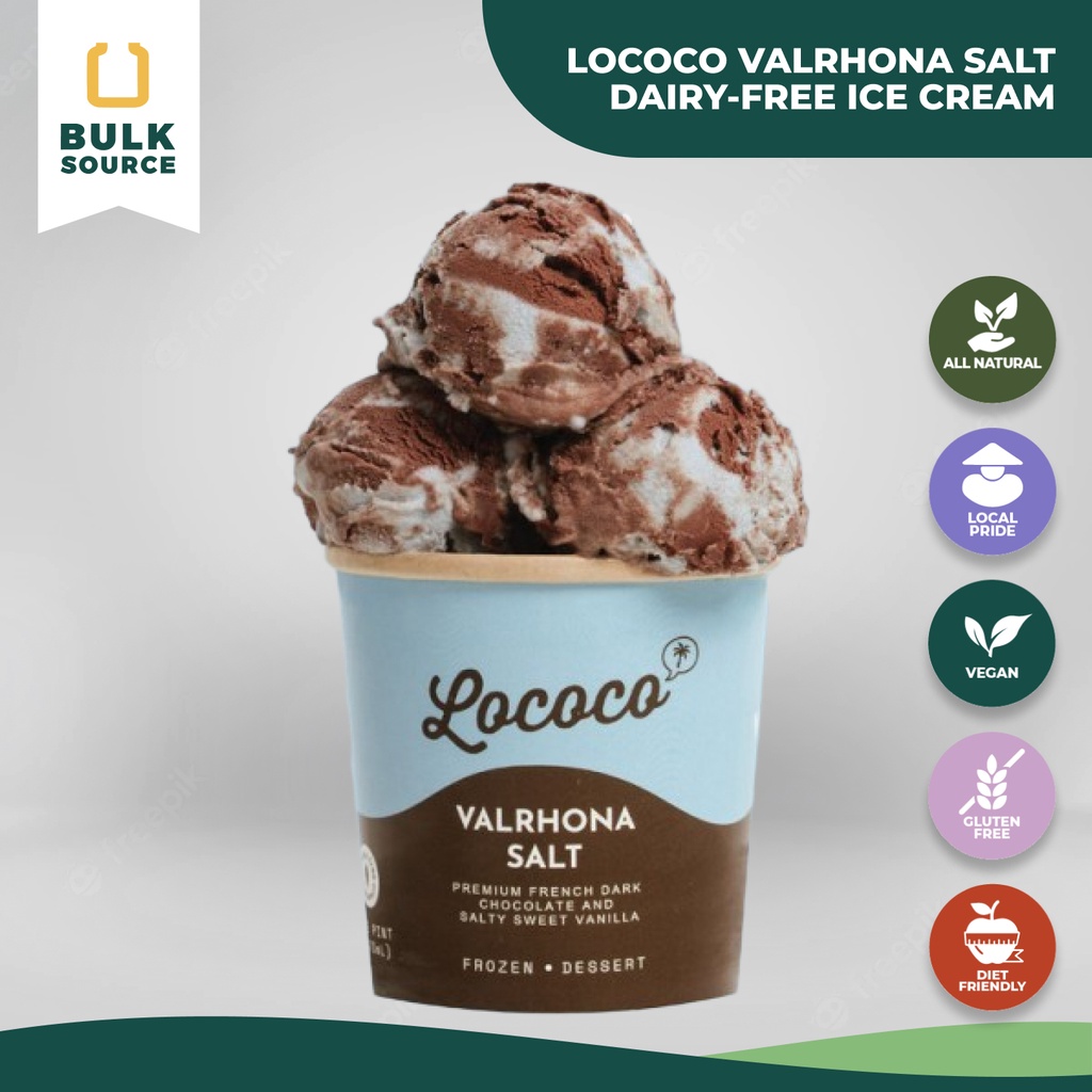 Lococo - Valrhona Salt Dairy-free Ice Cream