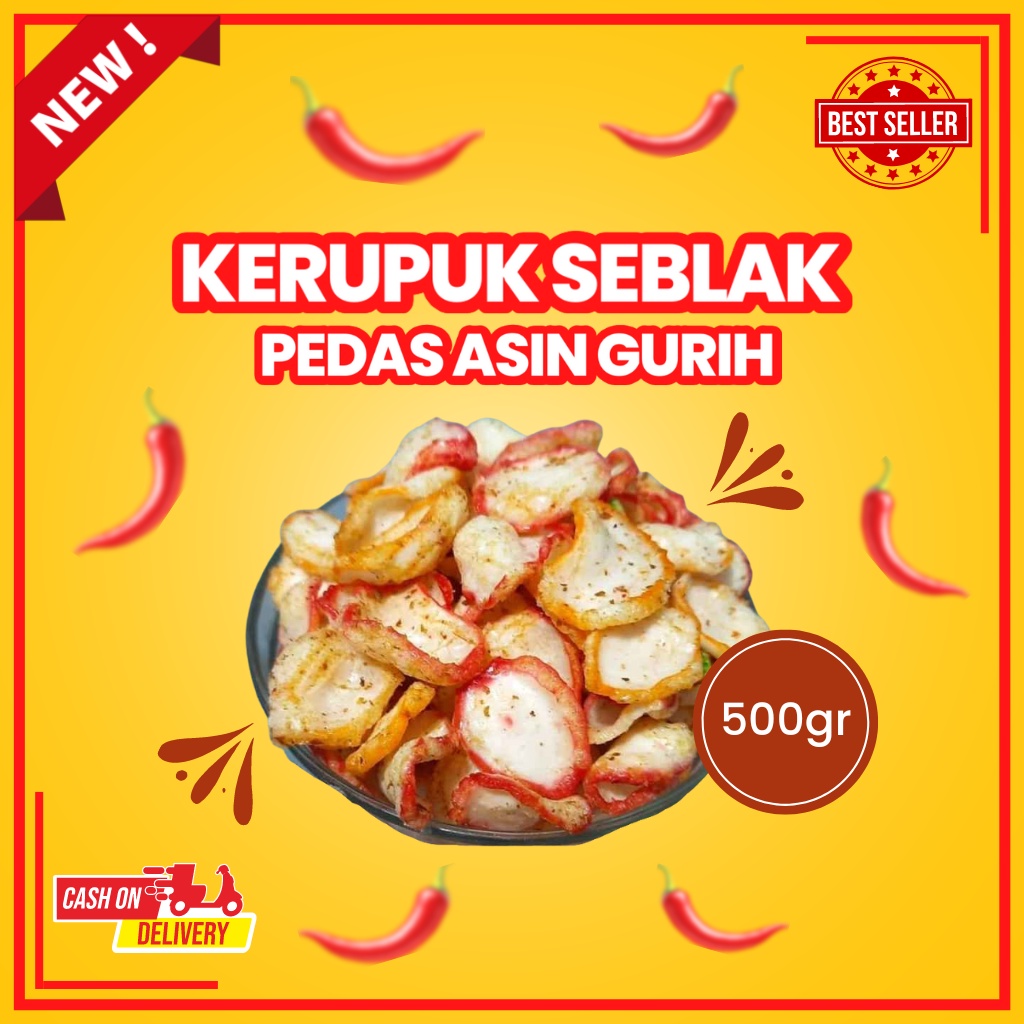 

Kerupuk Seblak Bantet Kering 500 gram Pedas Gurih Camilan Pedes Cemilan Pedes Nampol Nikmat Best Quality Premium Terlaris