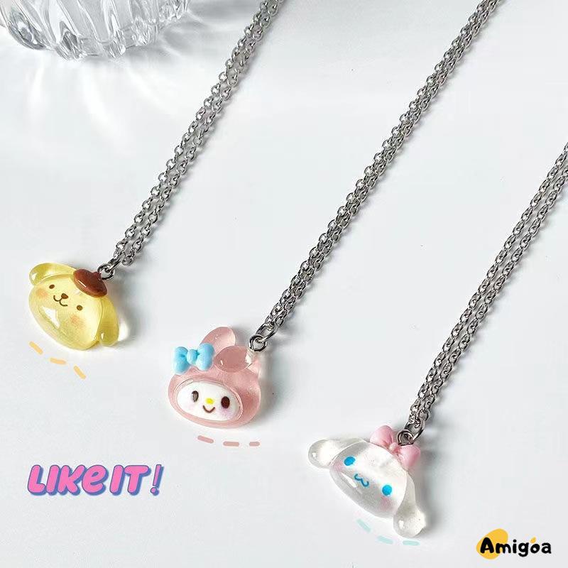 Sanrio kartun kalung lucu aksesoris fashion Korea untuk pria dan wanita - AG2 - AG2