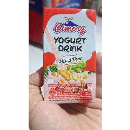 Cimory yogurt drink mix fruit 125 ml 1 karton isi 40pcs