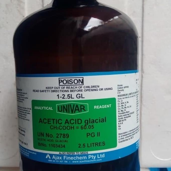 Jual ACETIC ACID, glacial, UNIVAR Shopee Indonesia