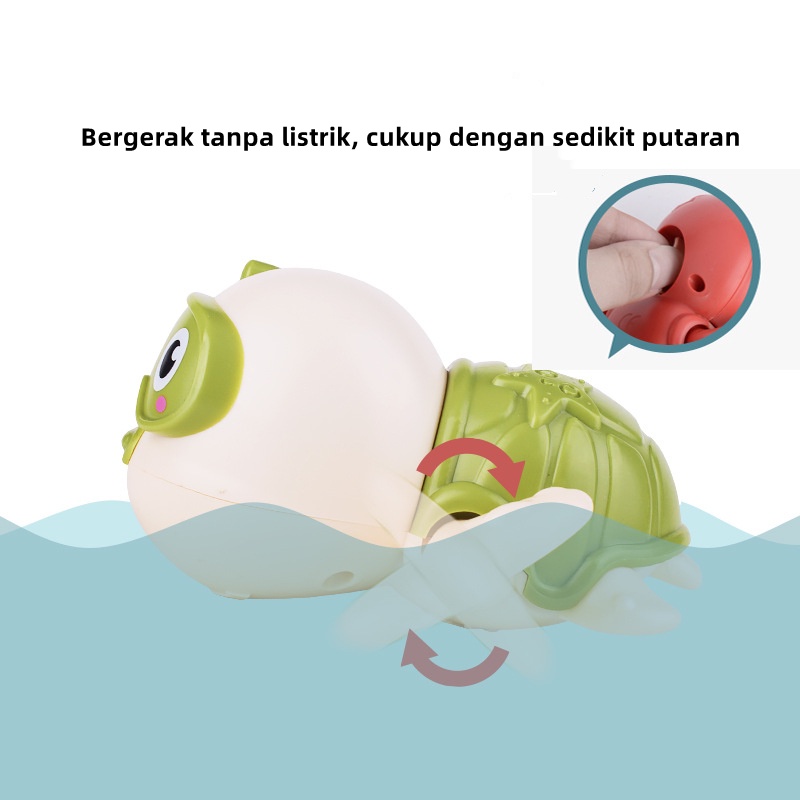 Mainan Mandi Anak Bayi Bentuk Kura Kura Turtle Angsa Bebek Toy Mainan Bak Mandi Lucu WJ06