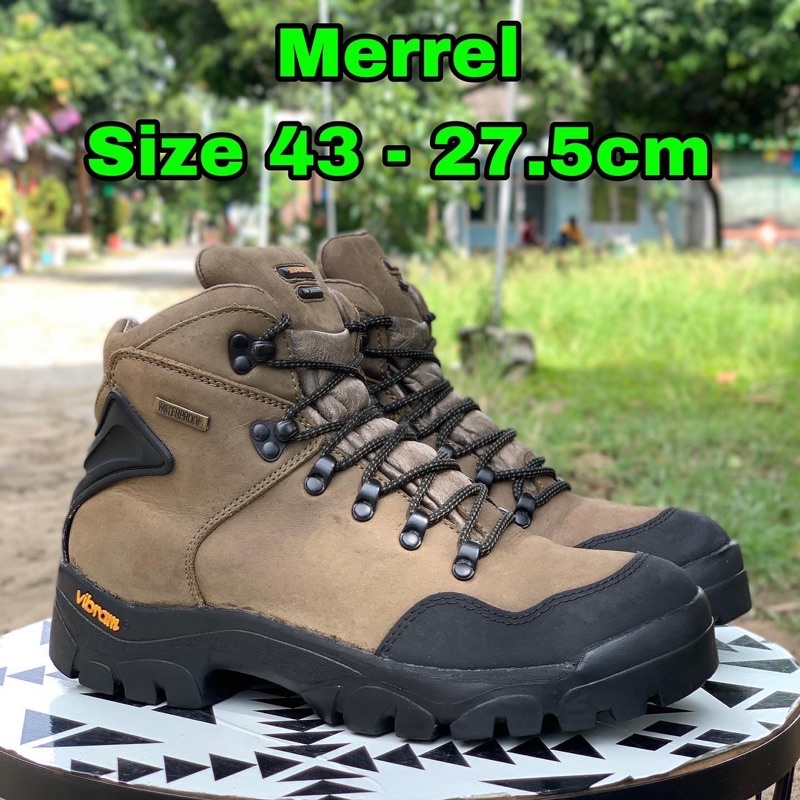 SEPATU GUNUNG MERREL HIKING SHOES GTX