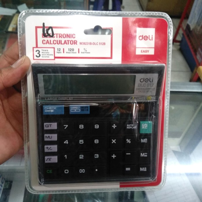 

OBRAL Kalkulator DELI 12 digit