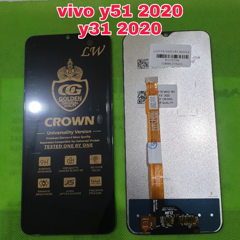 lcd ts touchscreen vivo y51 2020 / y31 2020 fullset