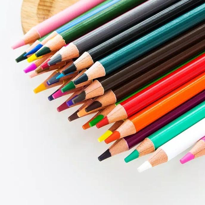 

Deli High-grade Oil Pencil Color Pensil Warna Minyak 72 Warna 6567