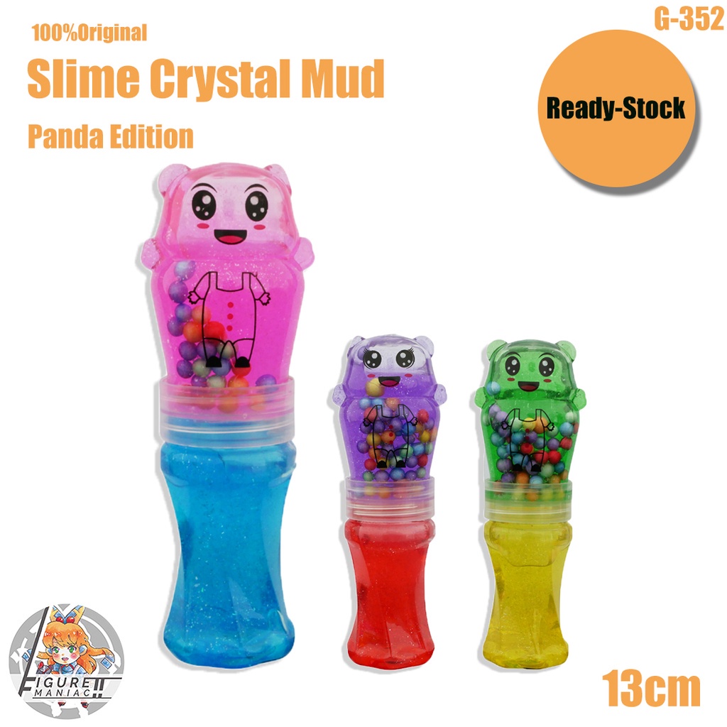 Mainan Anak - Slime Panda Edition Import Premium Slime Lucu Cute Slime Aman Crystal Mud Galaxy Mud