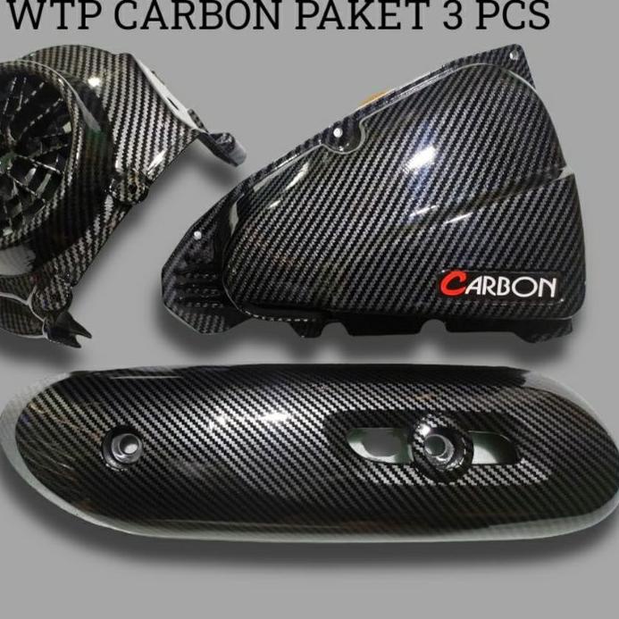 Ready Stock paket carbon scoopy esp / Scoopy carbon paketan / paketan carbon scoopy / paket karbon S