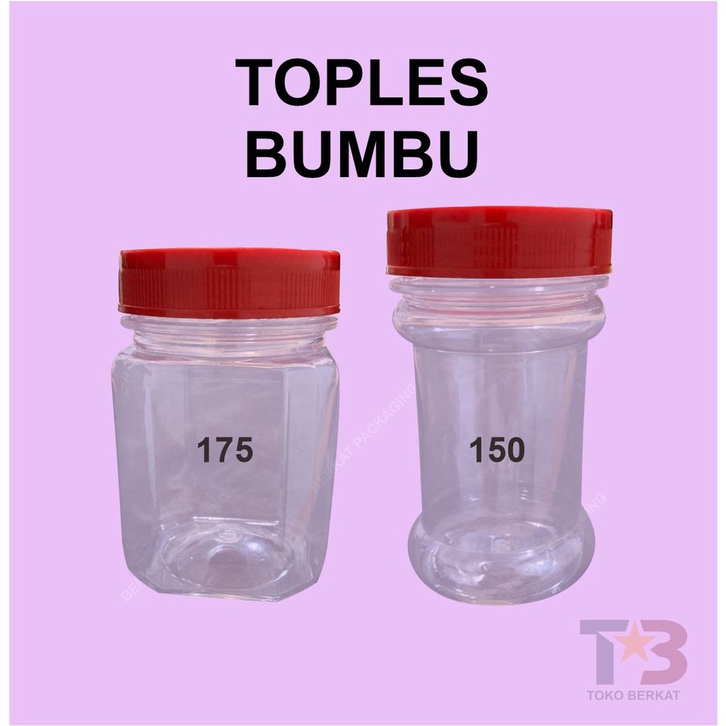 Toples Bumbu / Toples Plastik / Toples Sambal