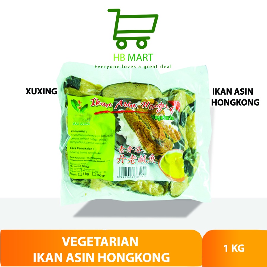 

Xu Xing IKAN ASIN HONGKONG 1 KG vegetarian