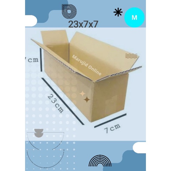

KARDUS UKURAN 23x7x7 | DUS Uk 23x7x7