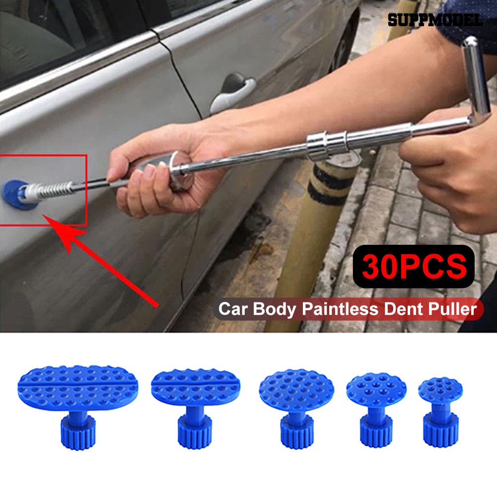 [Auto] 30pcs Body Mobil Paintless Dent Puller Tabs Remover Set Alat Perbaikan Mobil