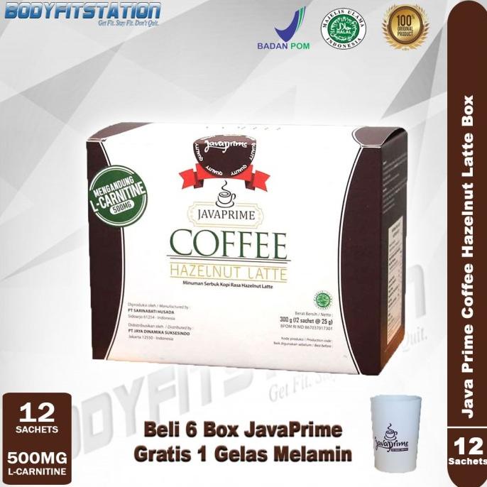 

[BISA COD] Java Prime Coffee 300 Grams 12 Sachets / carnitine diet javaprime kopi