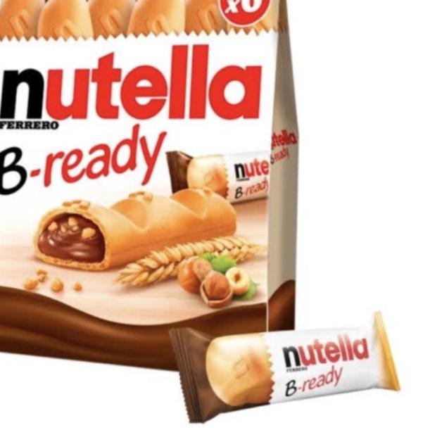 

Harga Bersahabat Biskuit Nutella B-Ready Bready Be Ready Pack 132Gr 132 Gr isi 6***