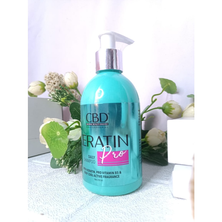 Jual Cbd Keratin Pro Hair Mask Shampoo Conditioner Ml Shopee