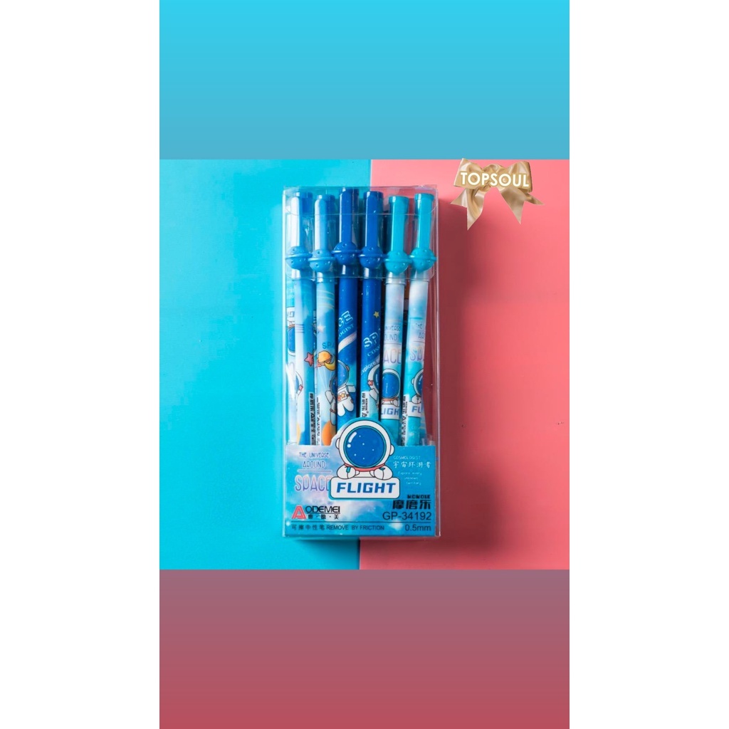 

Pulpen bisa dihapus ASTRONOT FLIGHT Space Planet Gel ODEMEI GP 34192