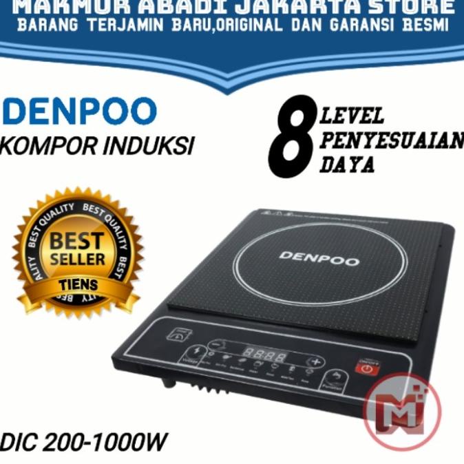 KOMPOR LISTRIK INDUKSI DENPOO DIC 200-1000 LOW WATT