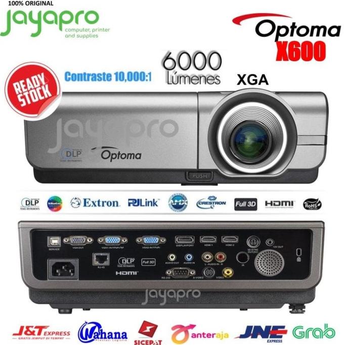 PROYECTOR OPTOMA X600 6000 LUMENS HDMI