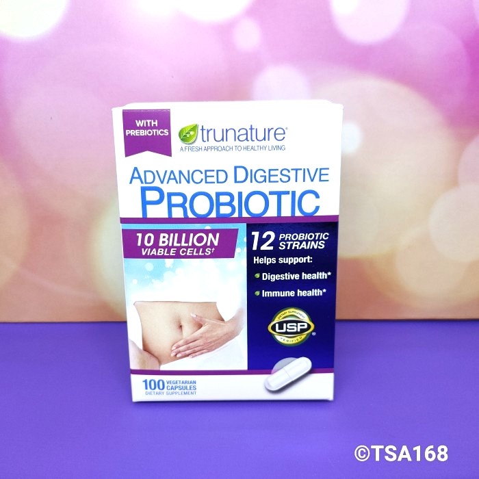 Trunature Advanced Digestive Probiotic 10 Bil Cells 12 Prob Strains