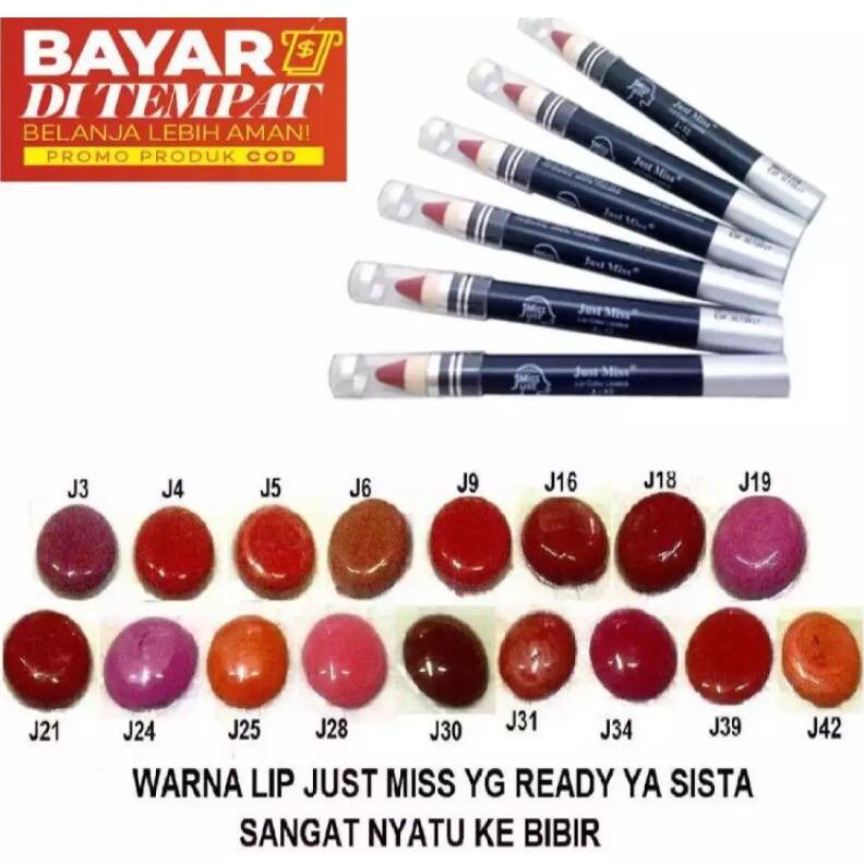 MURAH MERIAH GRATIS MINI GOLD Lipstick Just Miss Pensil matte // Lipstik Just miss Serut //NVLbeauty
