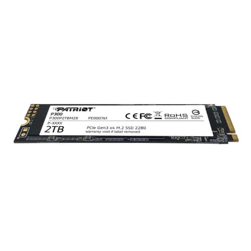 SSD M.2 NVME PATRIOT P300 128GB, 256GB, 512GB, 1TB, 2TB PC Internal 2280