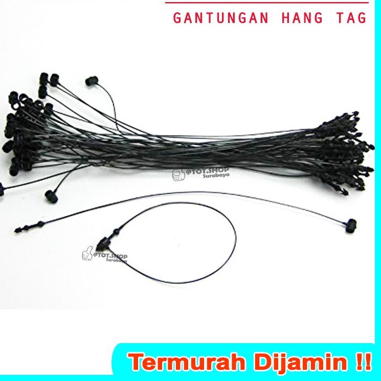 

☮ 1 Dos isi 5000pcs LOOP PIN / HANG TAG PLASTIK LOCK STRING PIN (uk 3, 4, 5 Inch) Tali Hangtag Baj ㅶ