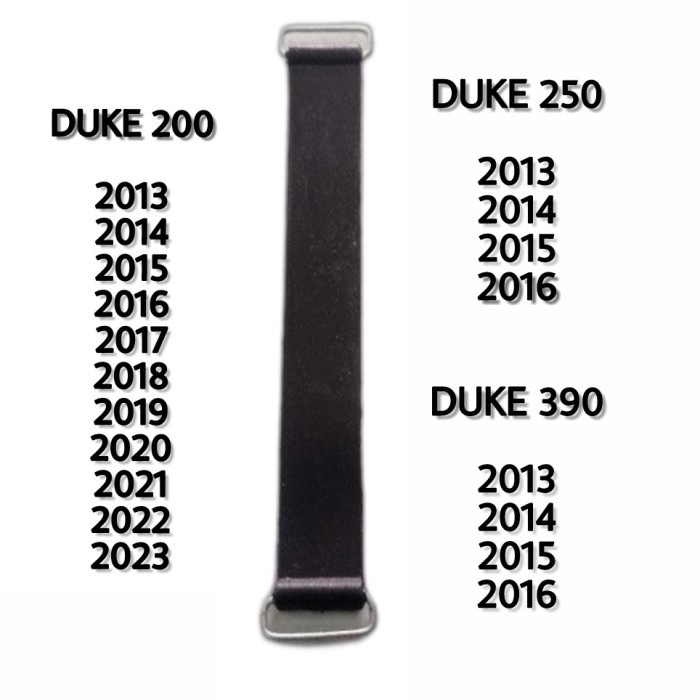 (TFK) KARET TALI AKI KTM DUKE 200 250 390 VENDOR