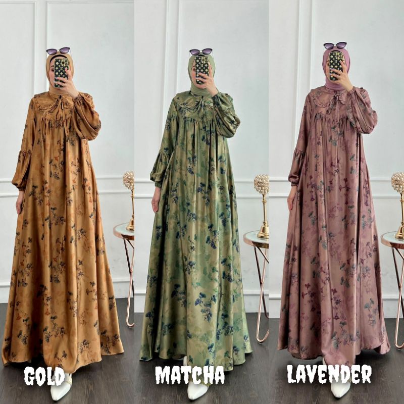 (PREMIUM) AZHARI 10 ORI GLZ Dior silk brown