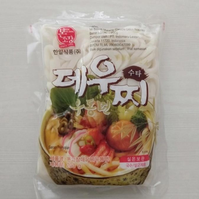 Jual Hanil Udon All Variant Bon Go Jang Deuchi Udon Noodle 200 Gr