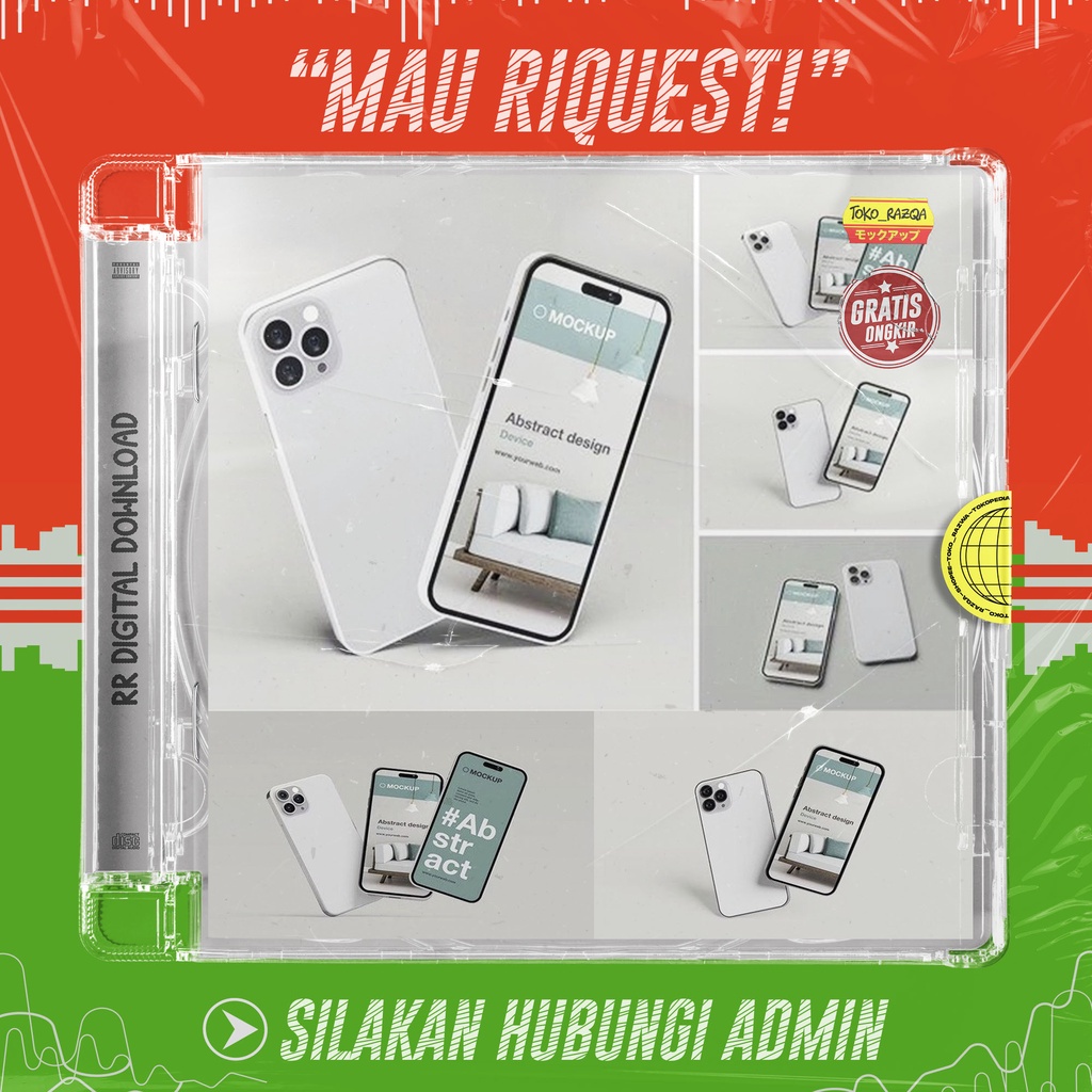 iPhone 14 Pro PSD Mockup ◖Mockup◗