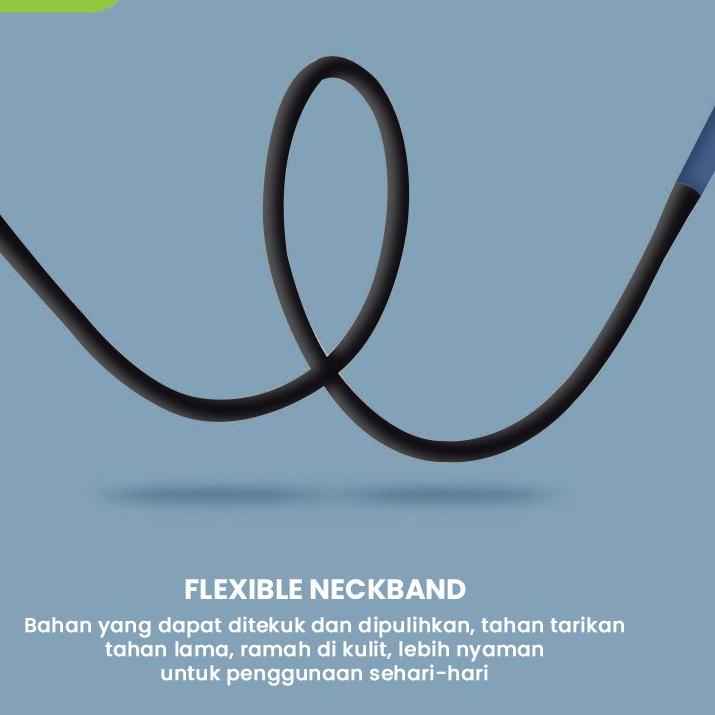 Special Price (SERUNI) ROBOT N20 HEADSET BLUETOOTH NECKBAND EARPHONE MAGNETIC