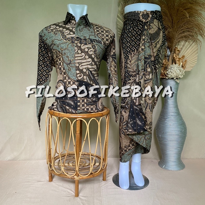 ROK LILIT BATIK COUPLE / BAJU BATIK COUPLE / KAIN LILIT PREMIUM / BATIK SET / BATIK COUPLE / BATIK LENGAN PANJANG / BATIK COUPLE ROK LILIT / ROK LILIT COUPLE BATIK / BAWAHAN KEBAYA