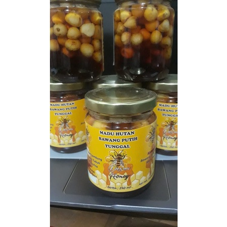 

madu bawang tunggal 350 gram/madu hutan bawang tunggal free kardus dan barberwarp