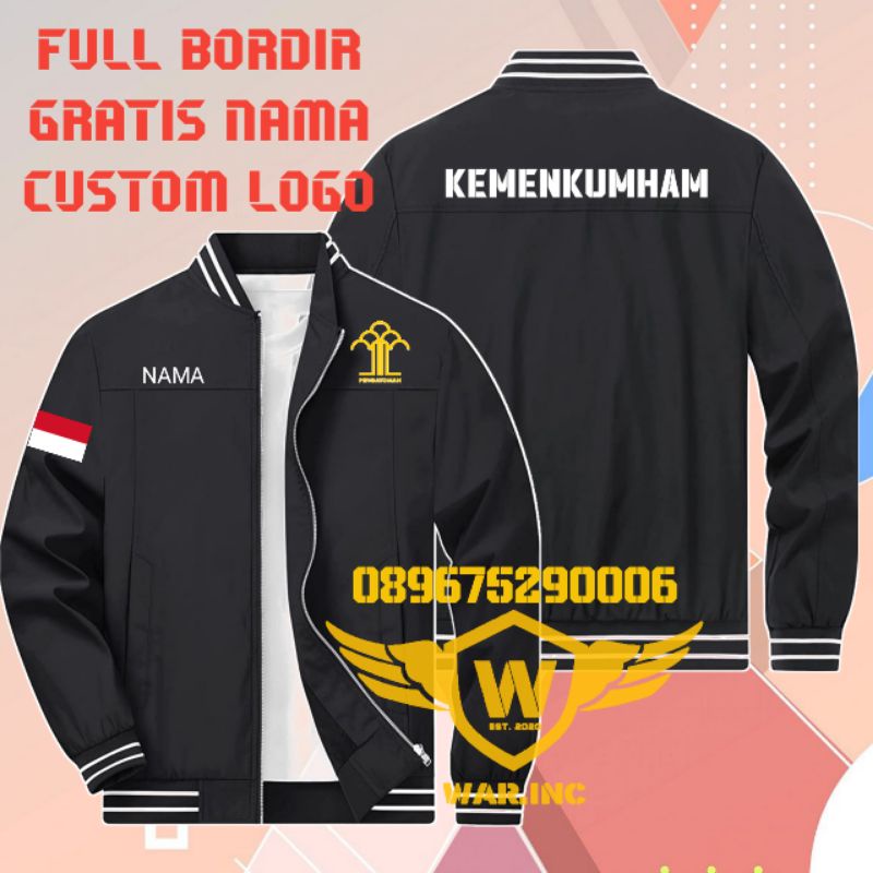 CUSTOM JAKET KEMENKUMHAM