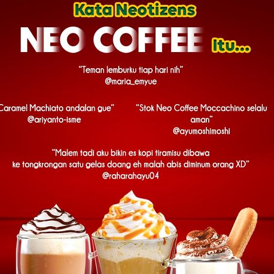 

[PRODUK HHZKQ] Neo Coffee Tiramisu (10 pcs x 20 gr) Twinpack NAA