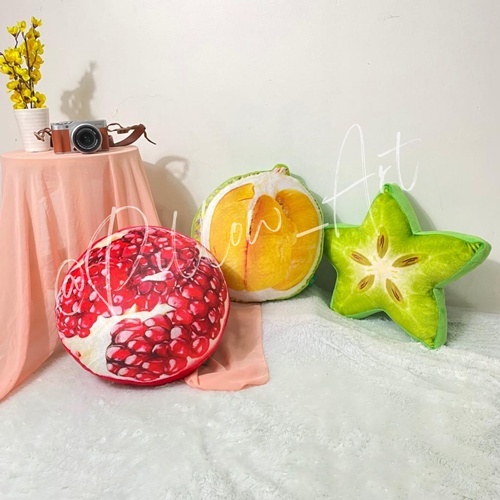 Pillowart - Bantal Sofa Buah Unik Size M - ART124