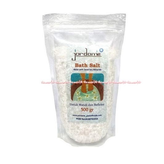 Jordame Dead Sea Salt Bath 500gr Garam Untuk Mandi Dan Refleksi Garam Untuk Menghaluskan Melembutkan Kaki Kulit Badan Deadsea Garam Laut Mati Relax With Minerals Jordanie