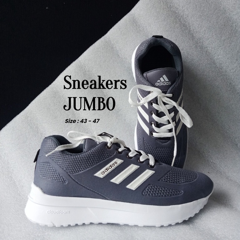 Sepatu AD Jumbo Series / Sneakers Pria-Wanita / sepatu keren / Sepatu Sport-Olahraga / Sepatu Kasual / Sekolah-Kuliah-Kerja / Size 43-47