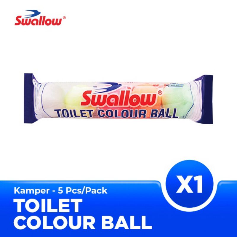 Swallow kapur Barus/kamper colour ball