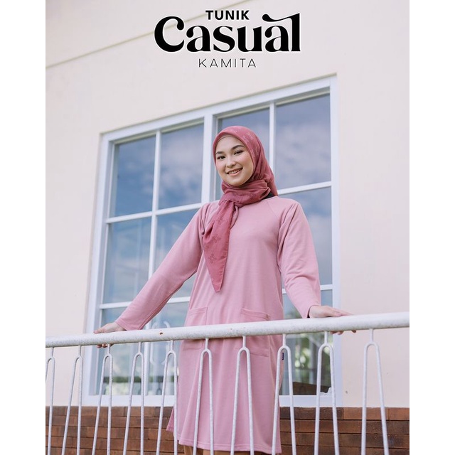 TUNIK CASUAL KAMITA ELZATTA / ATASAN CASUAL ELZATTA