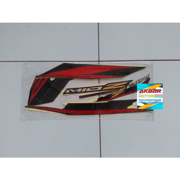 Striping Stiker Yamaha Mio Z 2016 2017 Hitam Original