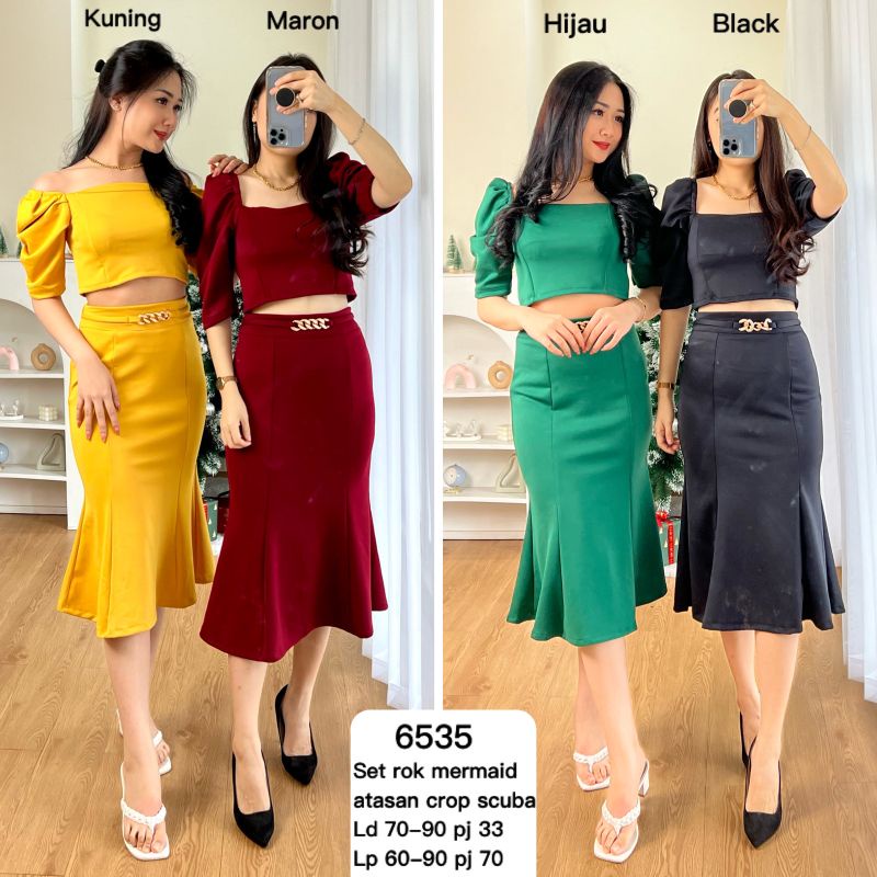 SET STELAN WANITA 6535_MV IMPORT